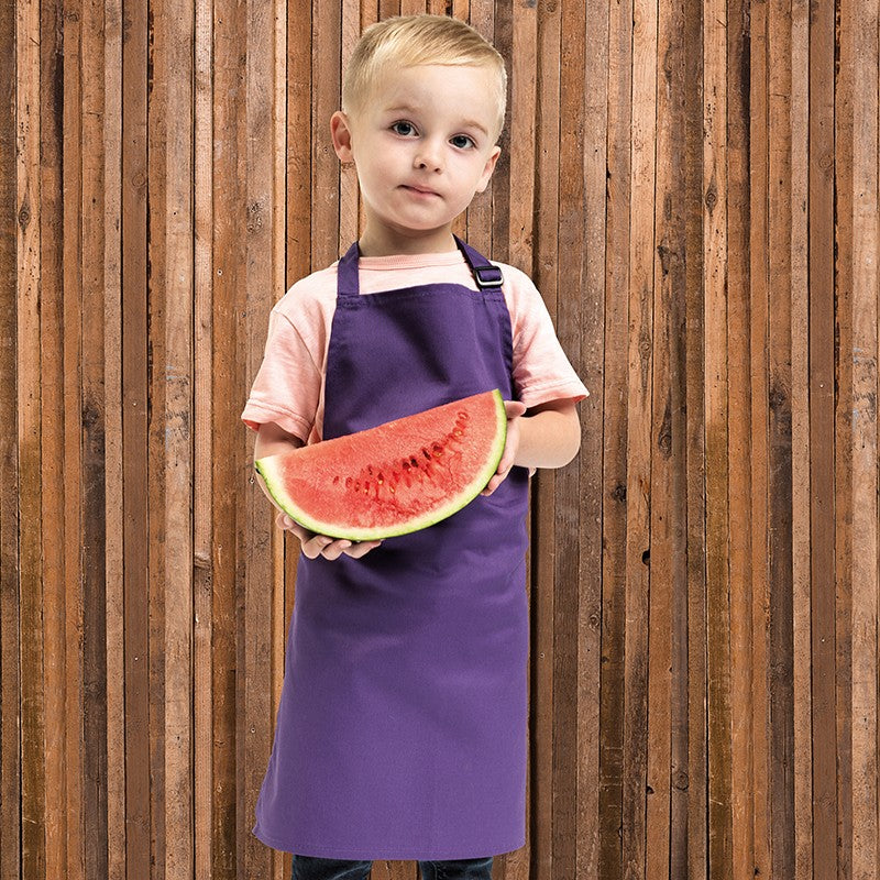 Children Bib Apron | RED