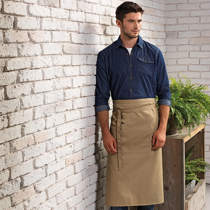 Colours Bar Apron | BLACK