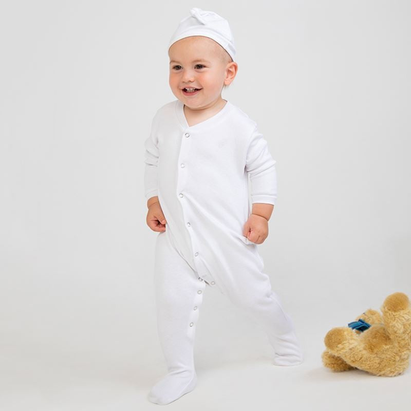 Baby Sleep Suit | WHITE