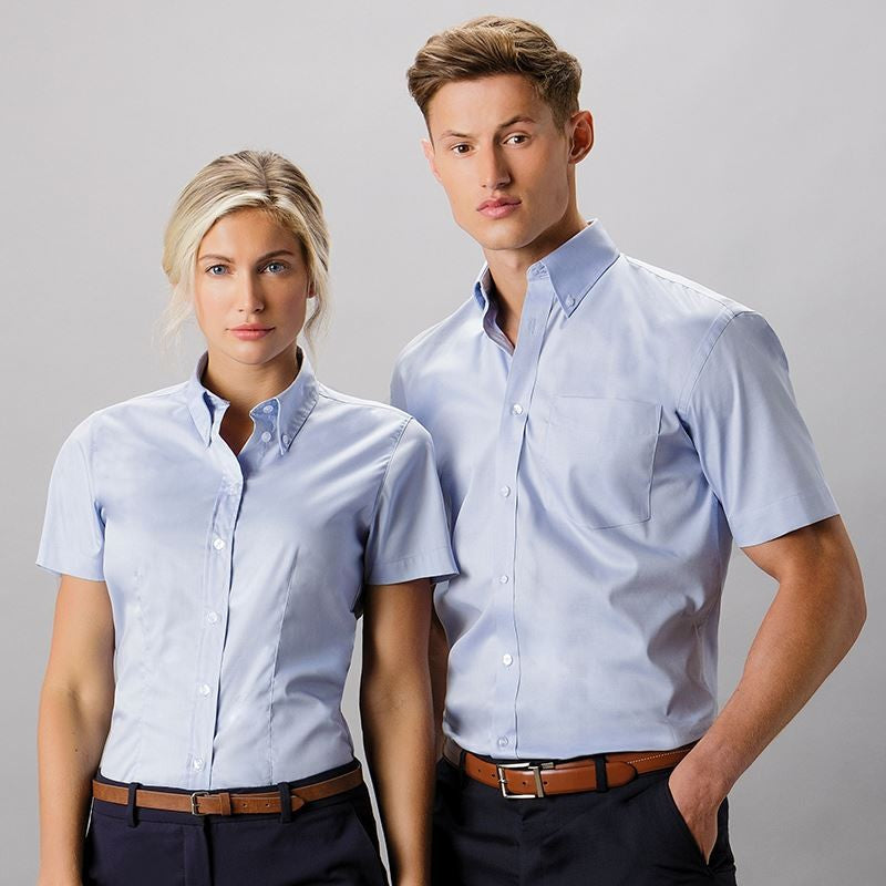 Short Sleeve Corporate Oxford Shirt | MIDNIGHT NAVY