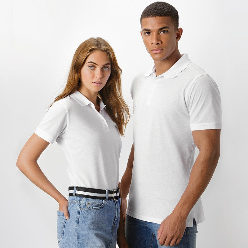 Klassic Slim Fit Polo Short Sleeved Superwash 60c | BLACK