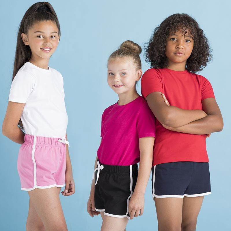 Kids Retro Shorts | NAVY/WHITE