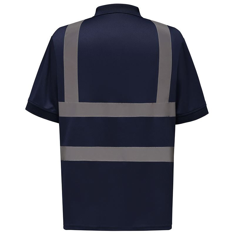 Hi-Vis Polo Shirt | BLACK