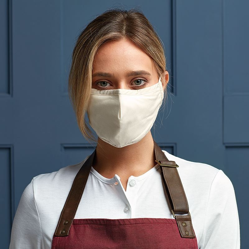Protective 3 Layer Fabric Mask | KHAKI