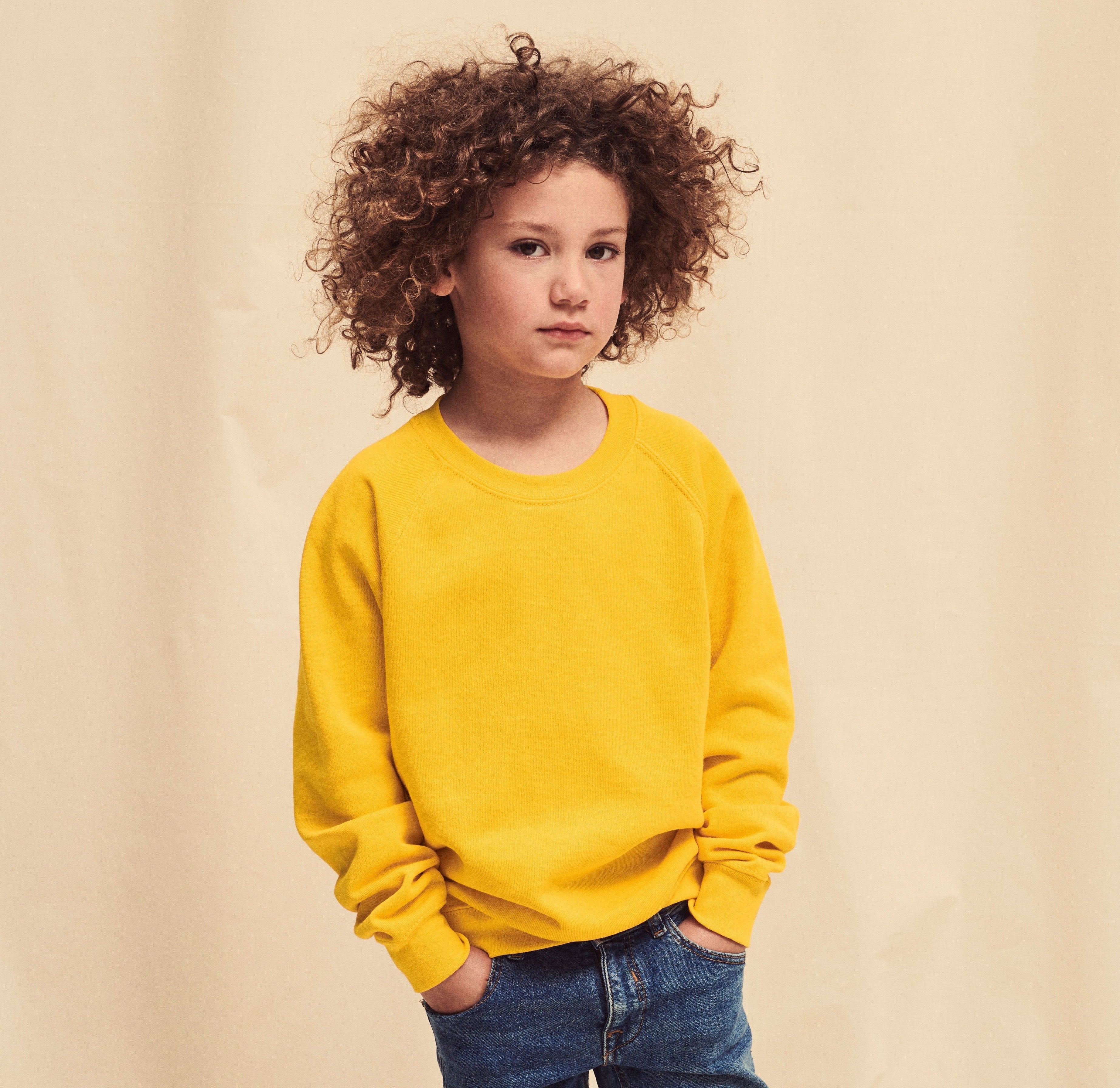 Kids Raglan Sweatshirt | BURGUNDY