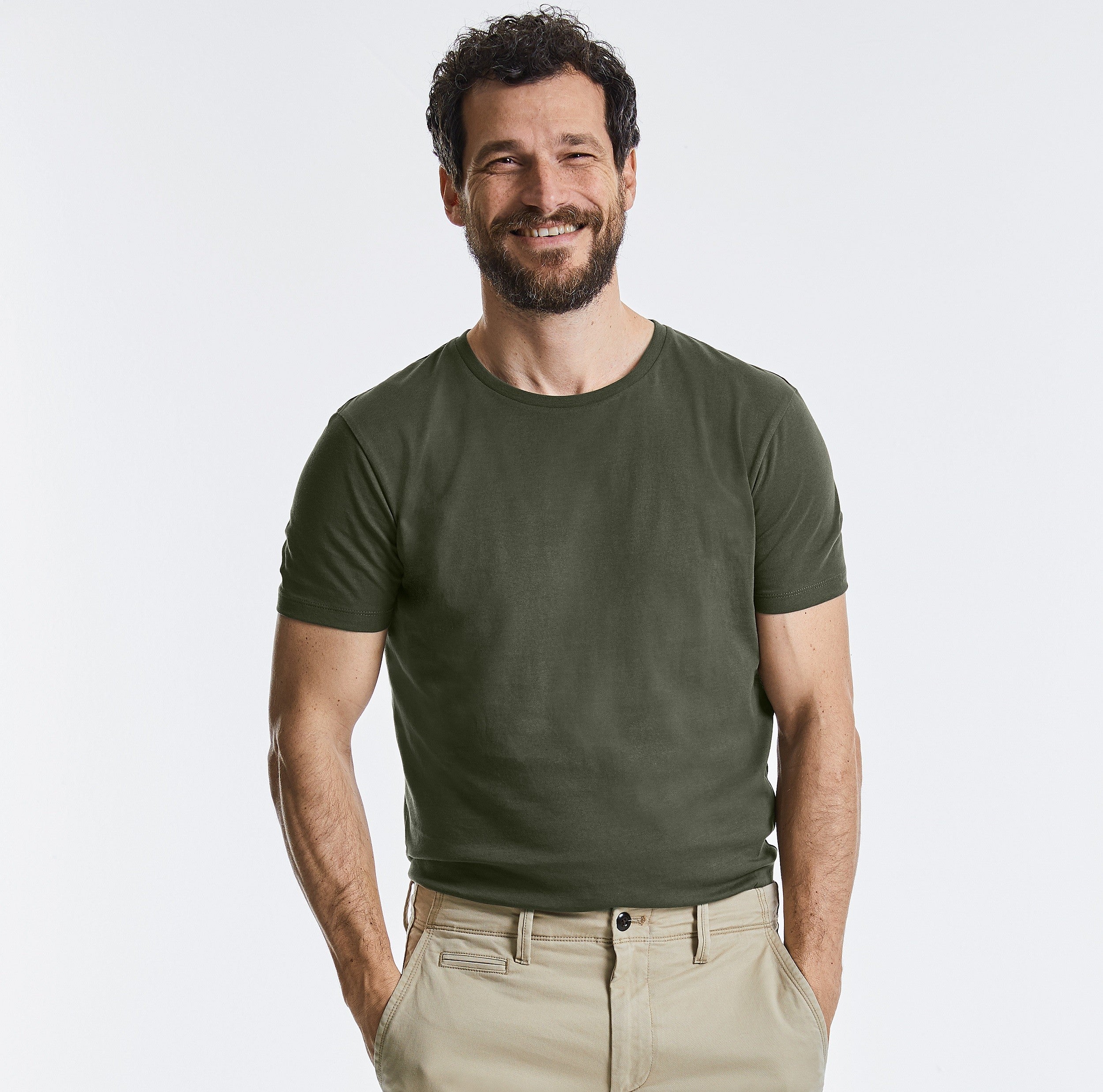 Authentic Pure Organic Tee | LIGHT OXFORD