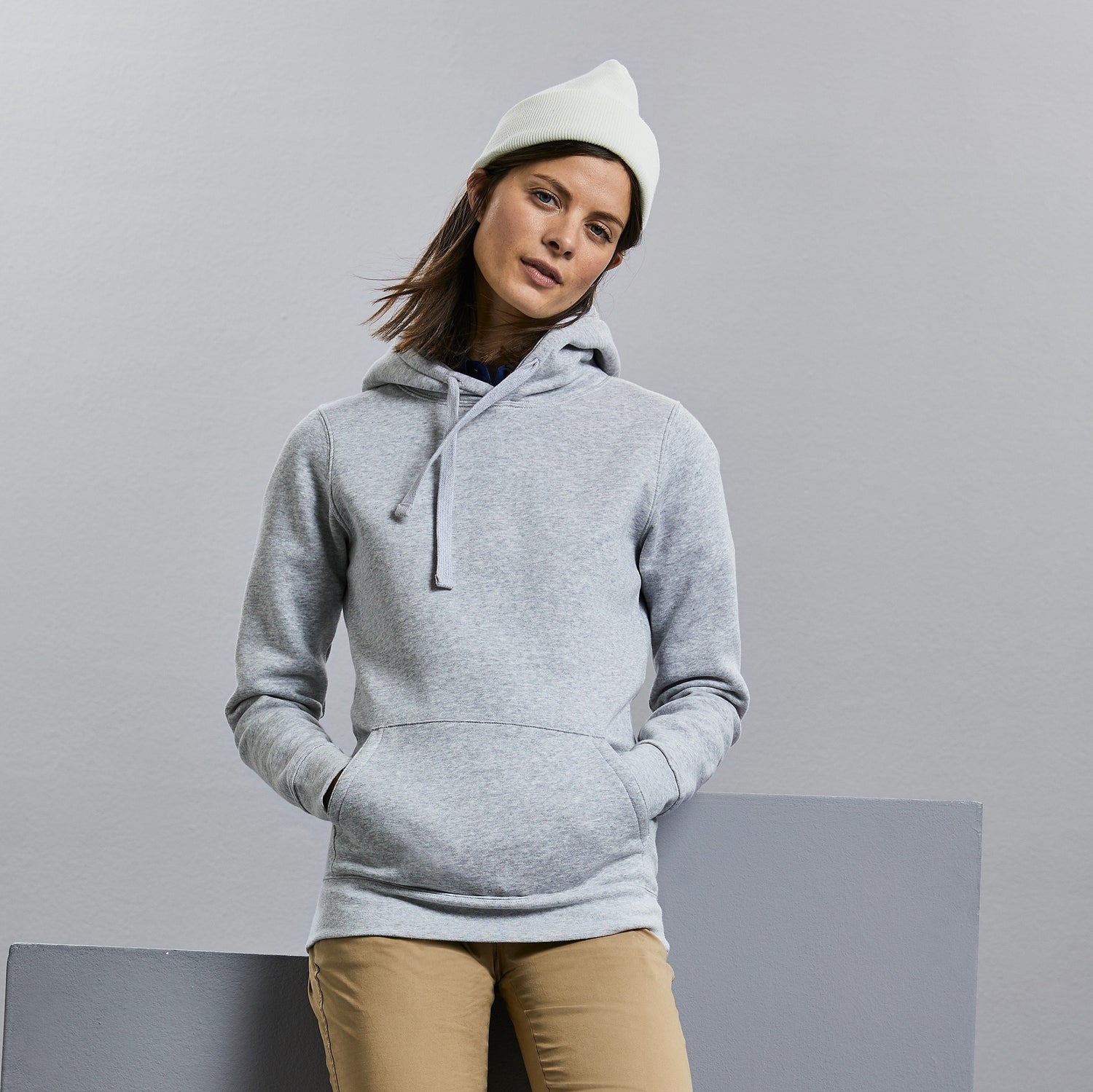 Ladies Authentic Hood | CONVOY GREY