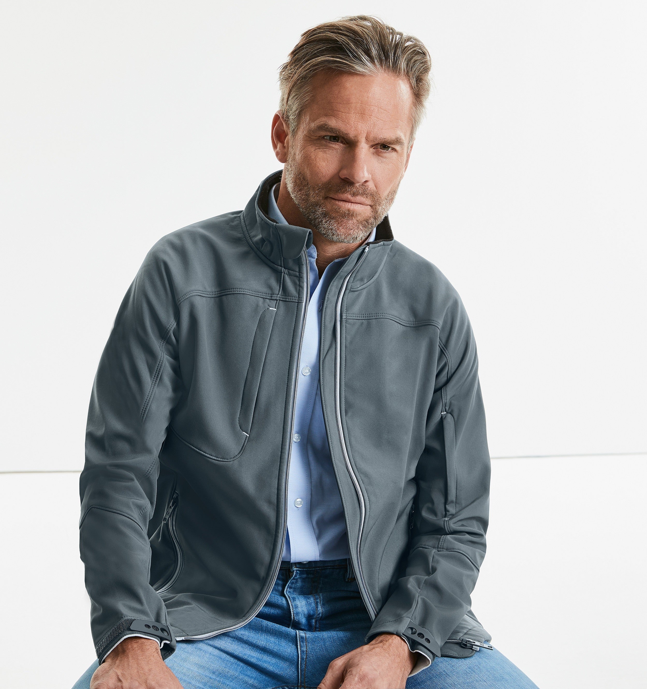 Mens Bionic Softshell Jacket | FRENCH NAVY