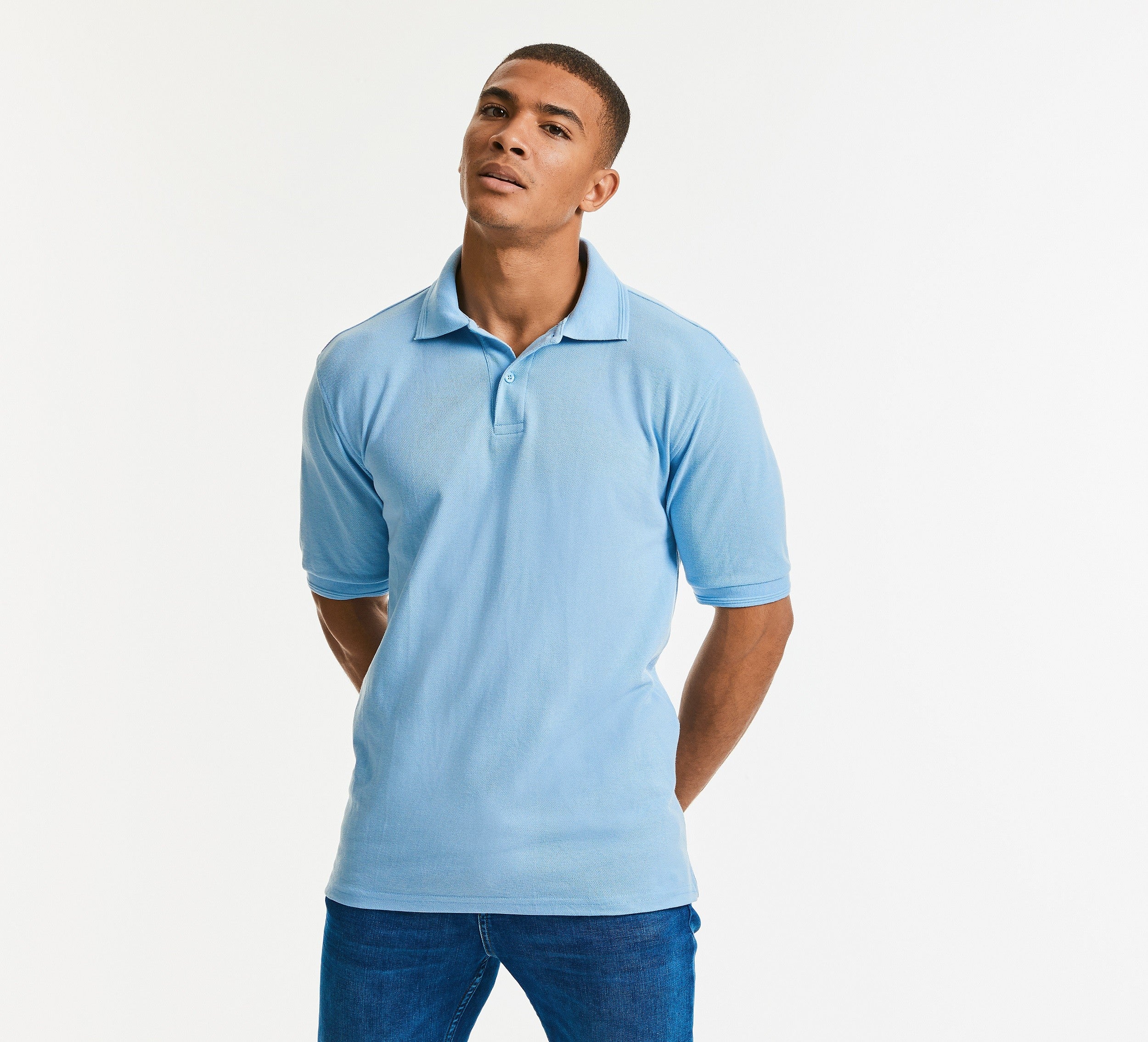 Hard Wearing Polycotton Polo | BRIGHT RED