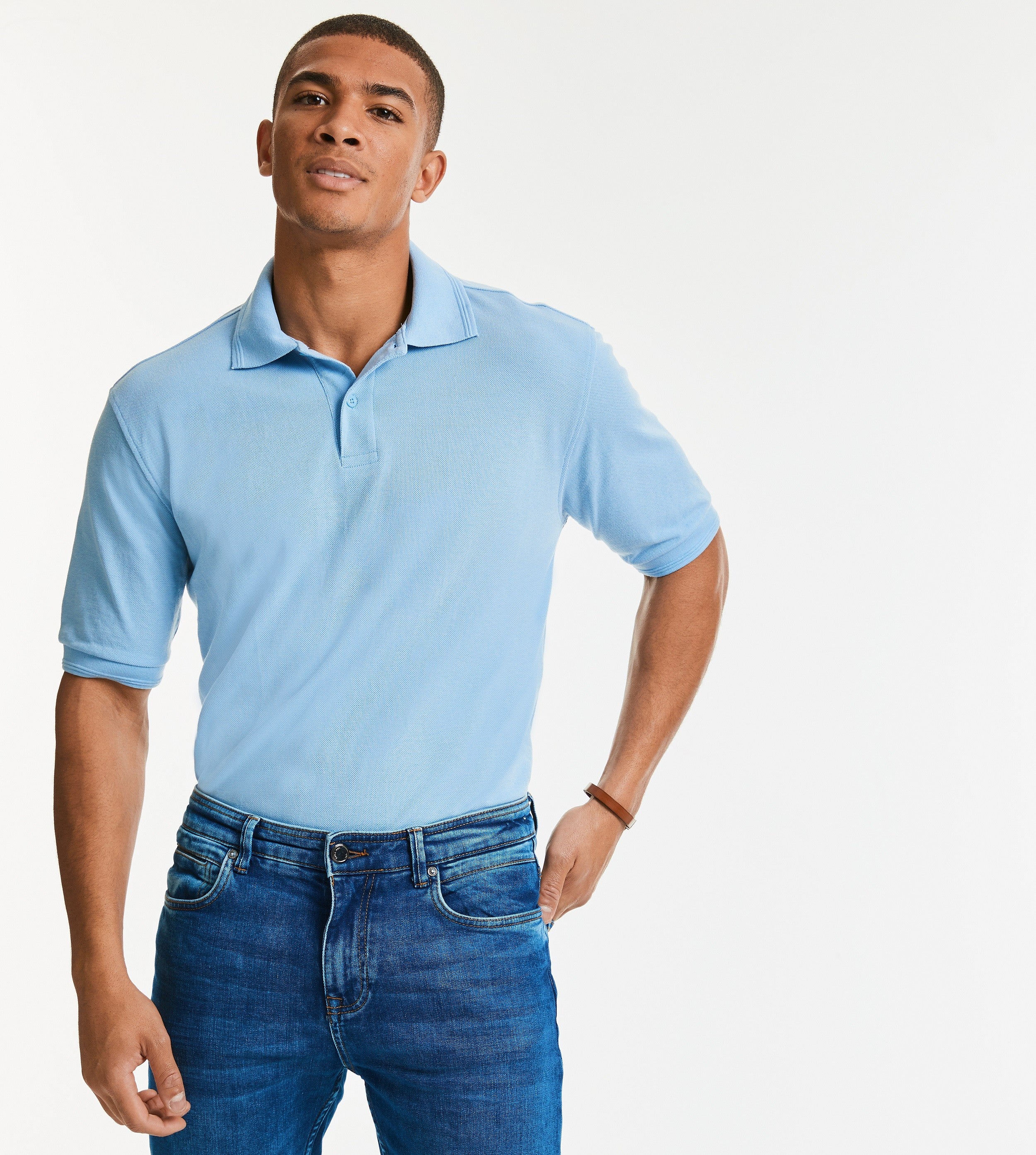 Hard Wearing Polycotton Polo | BURGUNDY