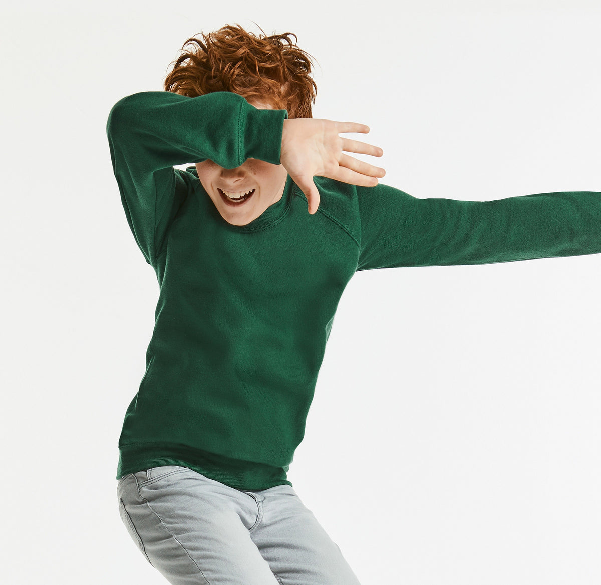 Childrens Classic Sweatshirt | WINTER EMERALD