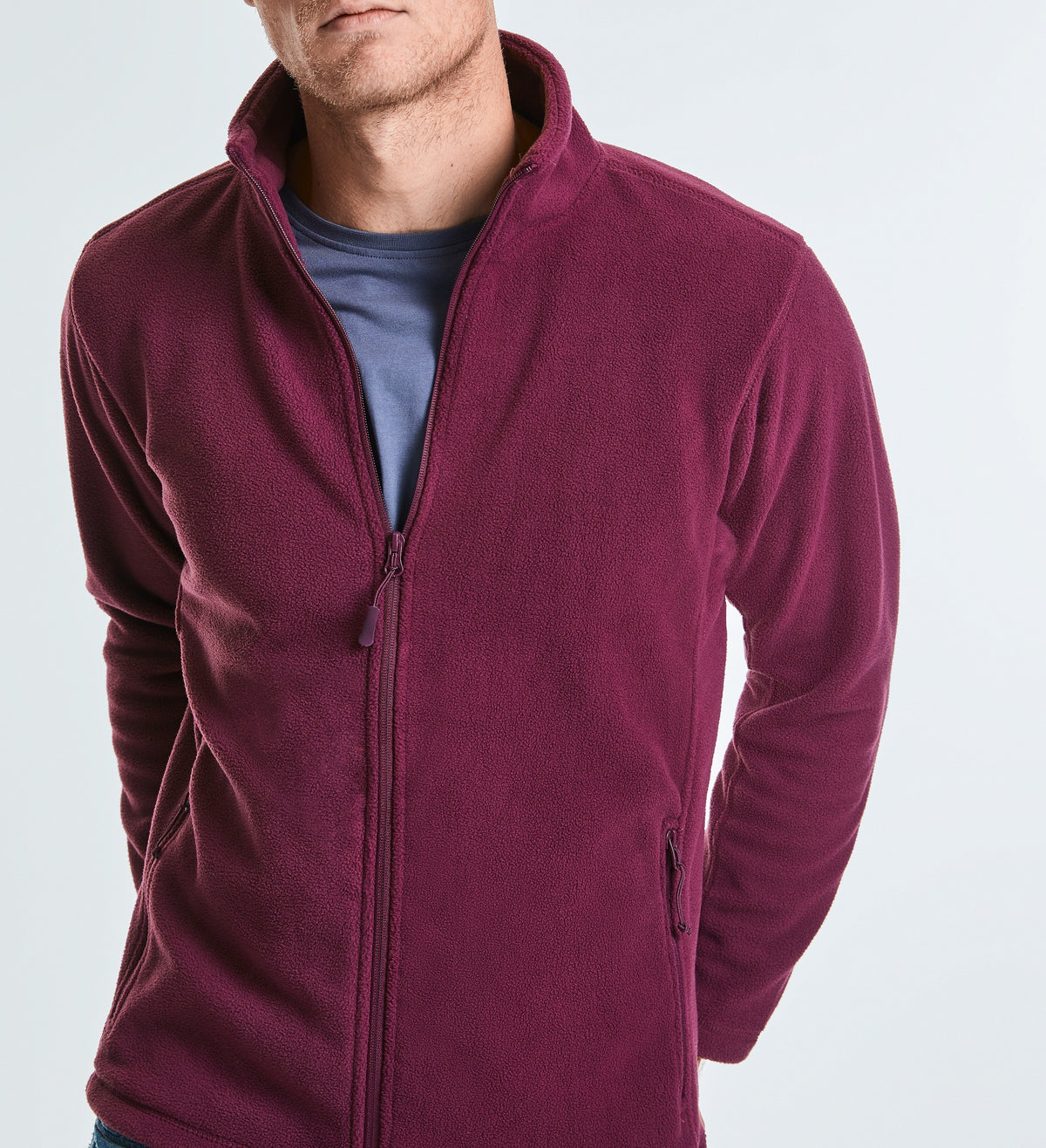 Full Zip Outdoor Fleece | BRIGHT ROYAL
