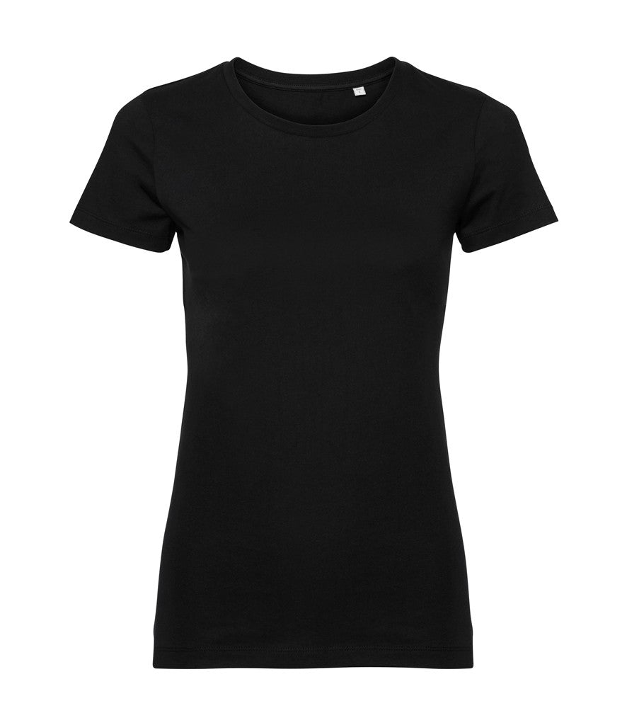Ladies Authentic Pure Organic Tee | BLACK