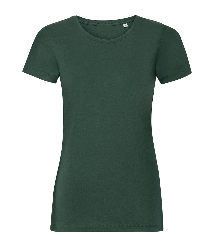 Ladies Authentic Pure Organic Tee | BOTTLE GREEN
