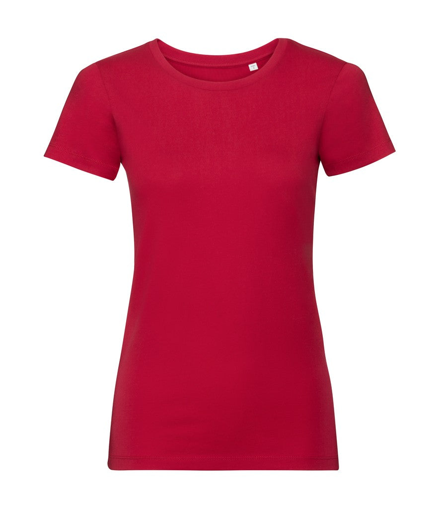 Ladies Authentic Pure Organic Tee | CLASSIC RED