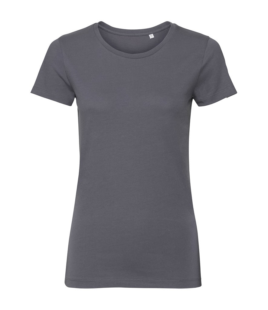Ladies Authentic Pure Organic Tee | CONVOY GREY