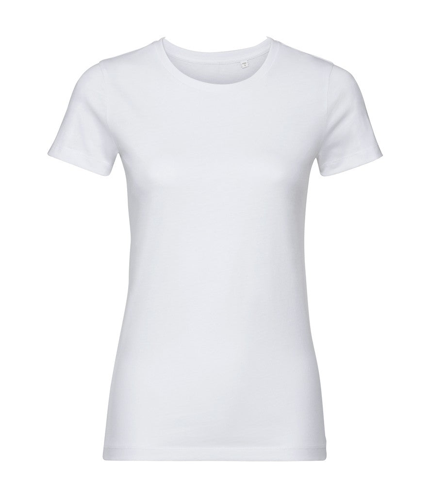 Ladies Authentic Pure Organic Tee | WHITE