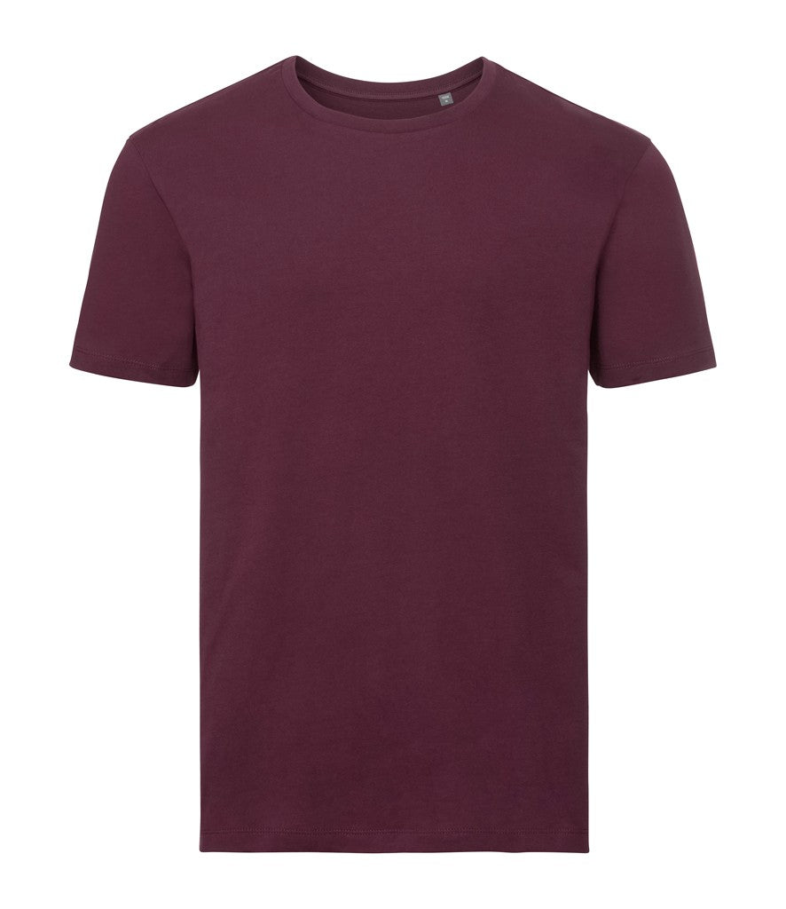 Authentic Pure Organic Tee | BURGUNDY