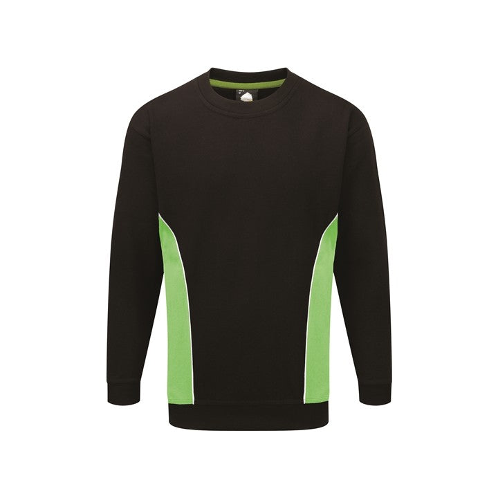 Silverswift Sweatshirt | BLACK/LIME