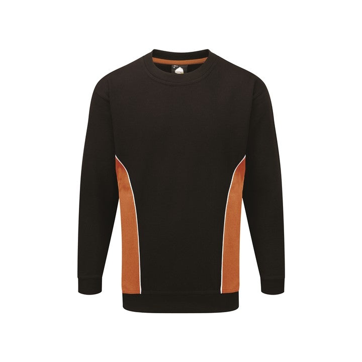 Silverswift Sweatshirt | BLACK/ORANGE