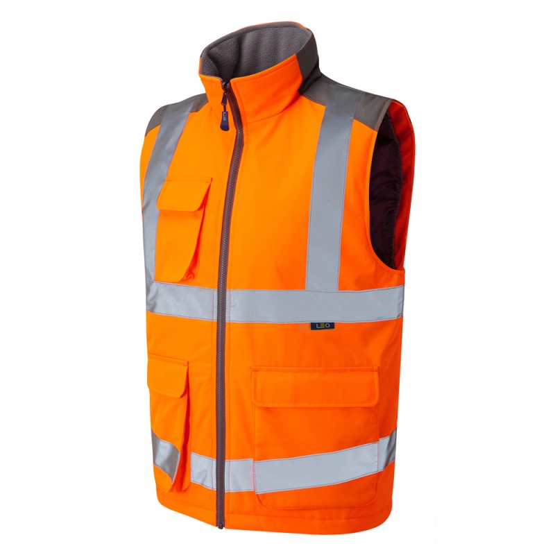 Torrington ISO 20471 Class 2 Bodywarmer Orange | YELLOW