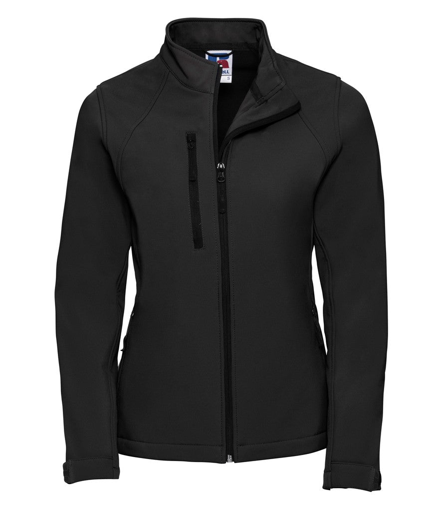 Ladies Soft Shell Jacket | BLACK