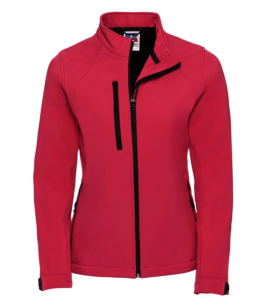 Ladies Soft Shell Jacket | CLASSIC RED