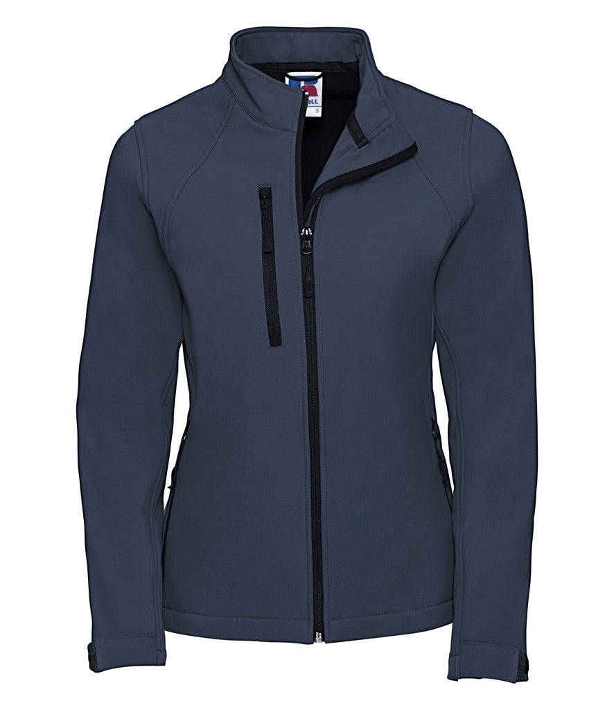 Ladies Soft Shell Jacket | FRENCH NAVY