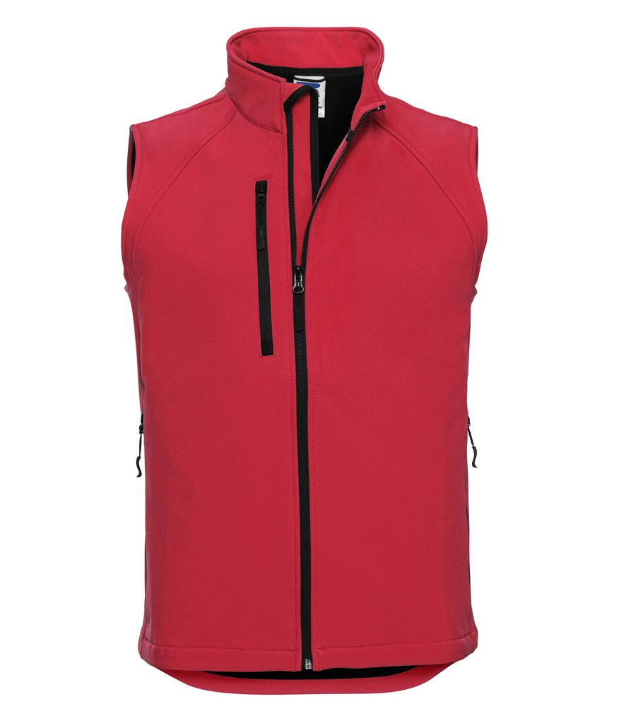 Soft Shell Gilet | CLASSIC RED