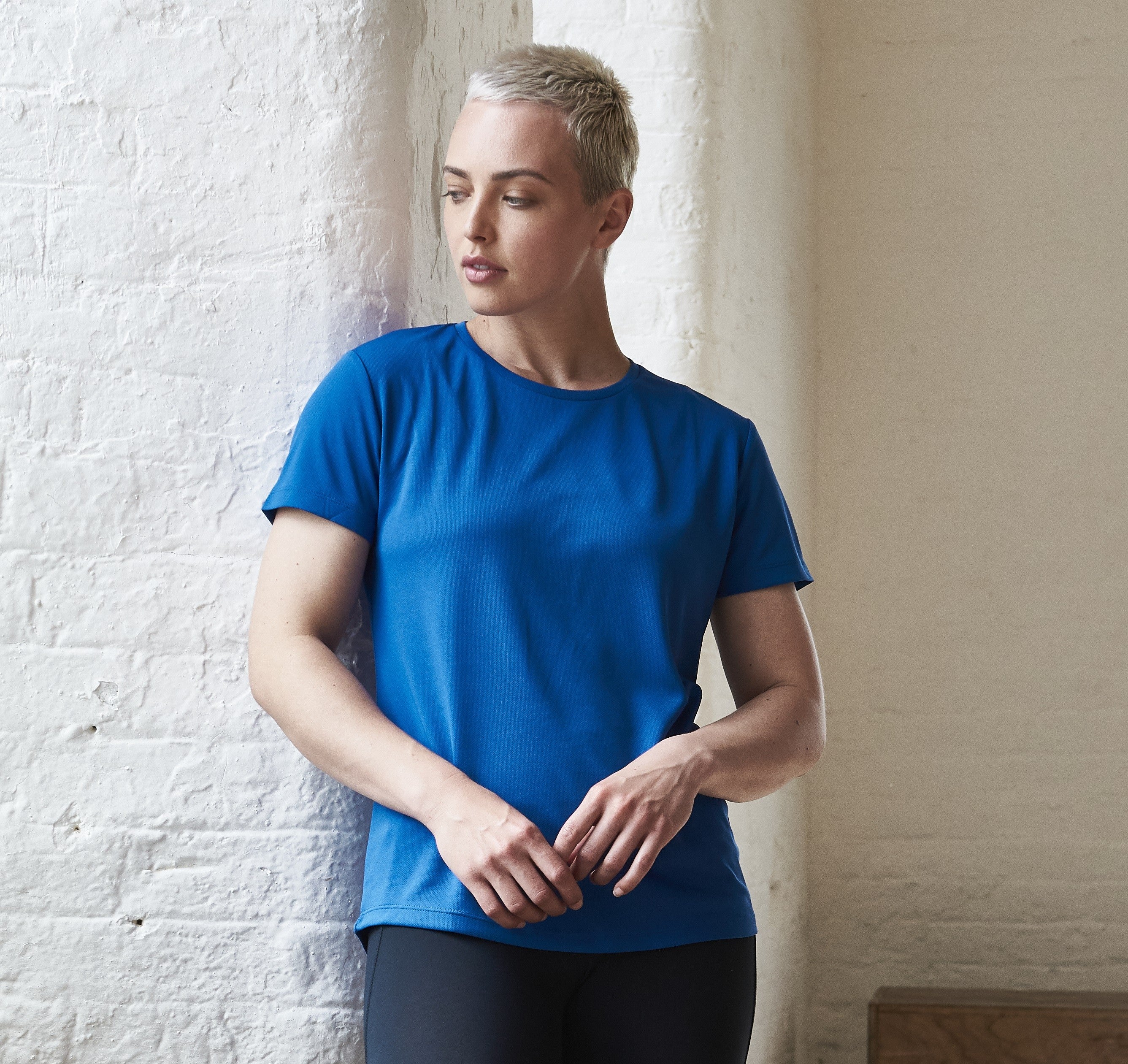 Ladies Recycled Cool T-Shirt | SAPPHIRE BLUE