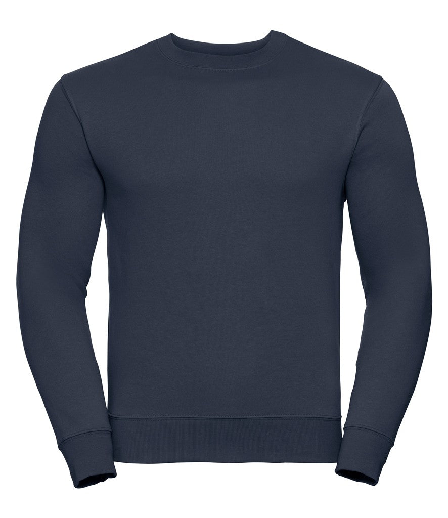 Sweatshirt with set in sleeves | FRENCH NAVY