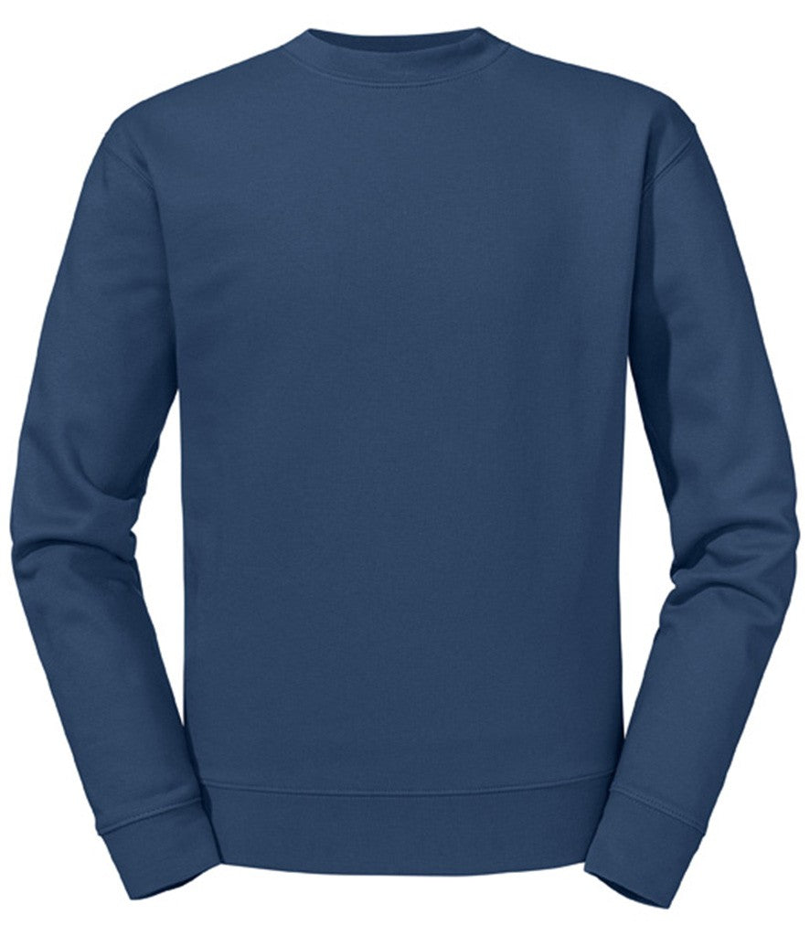 Sweatshirt with set in sleeves | INDIGO BLUE