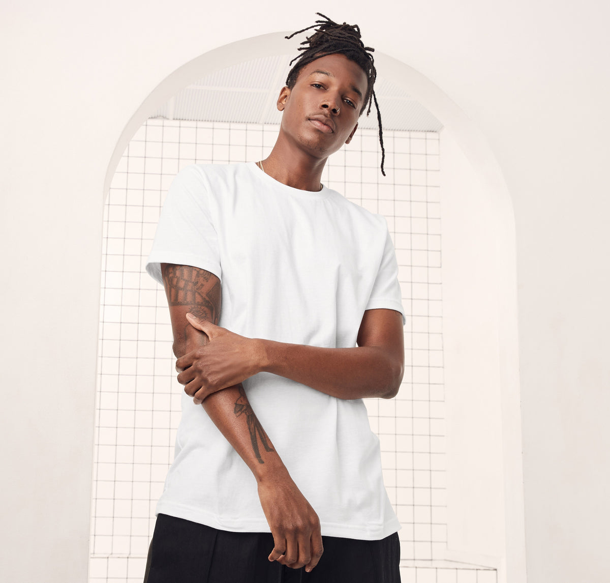Unisex Jersey Crew Neck T-Shirt | ASPHALT