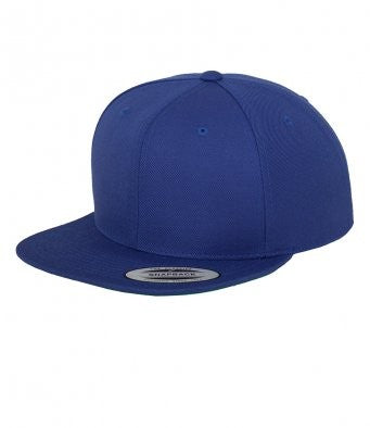 The Classic Snapback | ROYAL BLUE (GREEN UNDERPEAK)