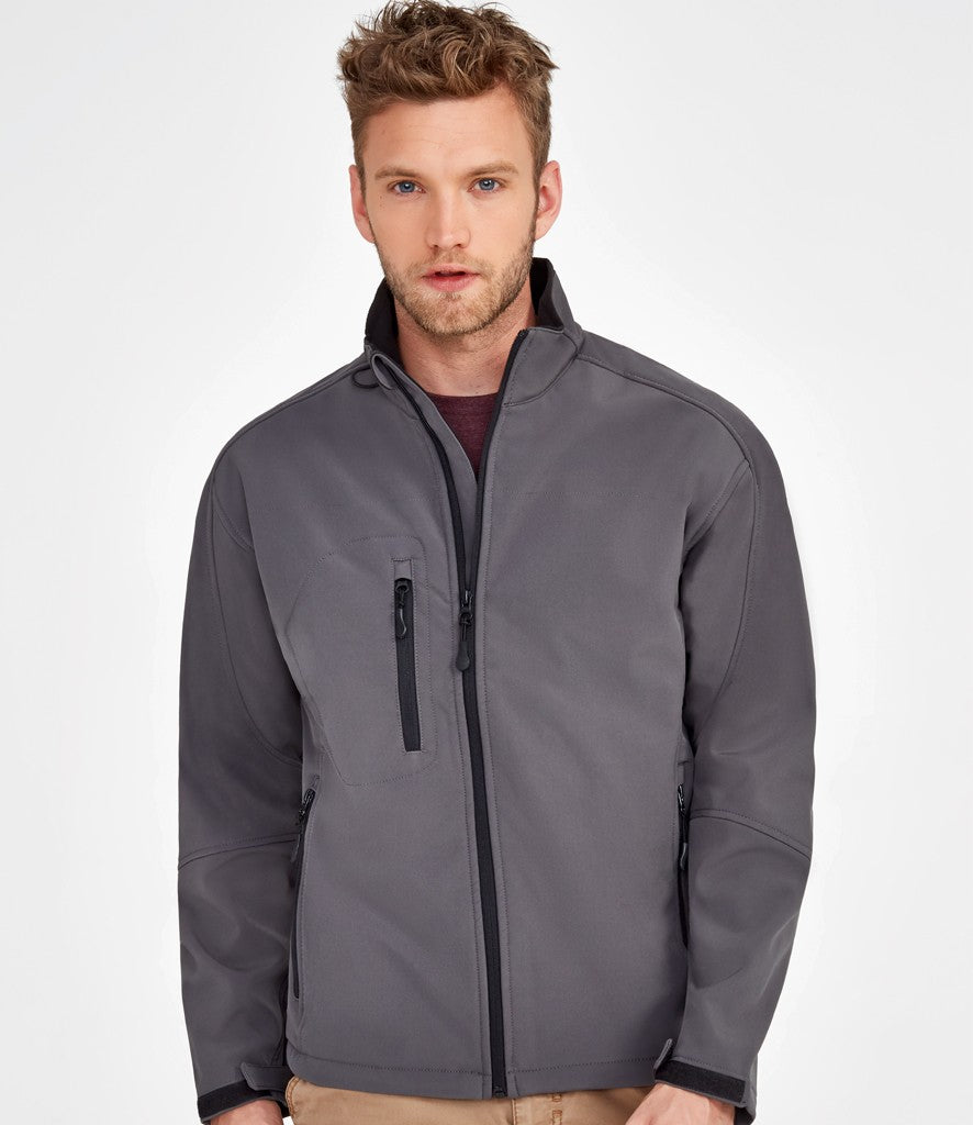 Relax Soft Shell Jacket | GREY MARL