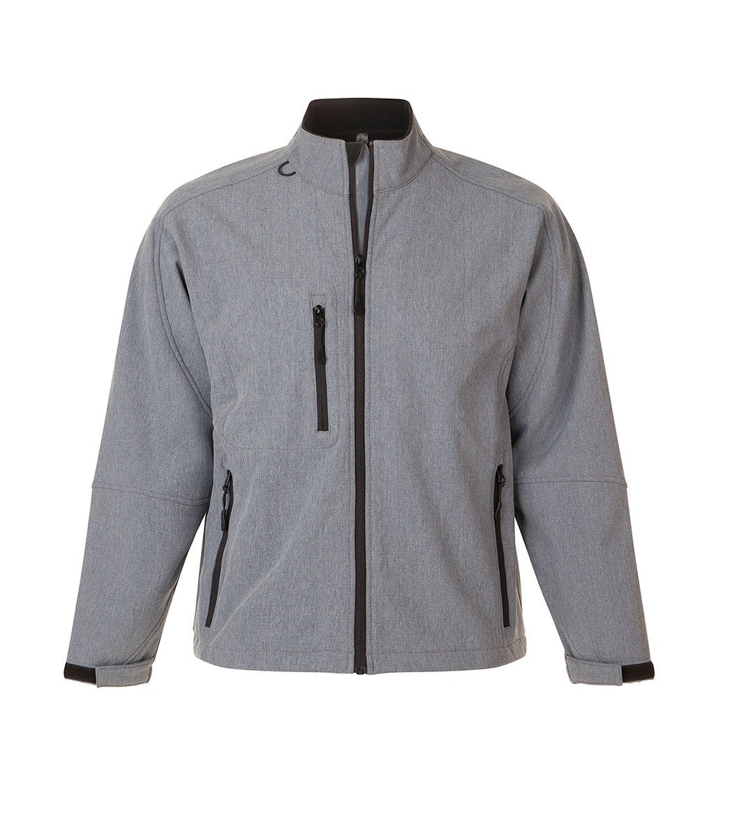 Relax Soft Shell Jacket | GREY MARL