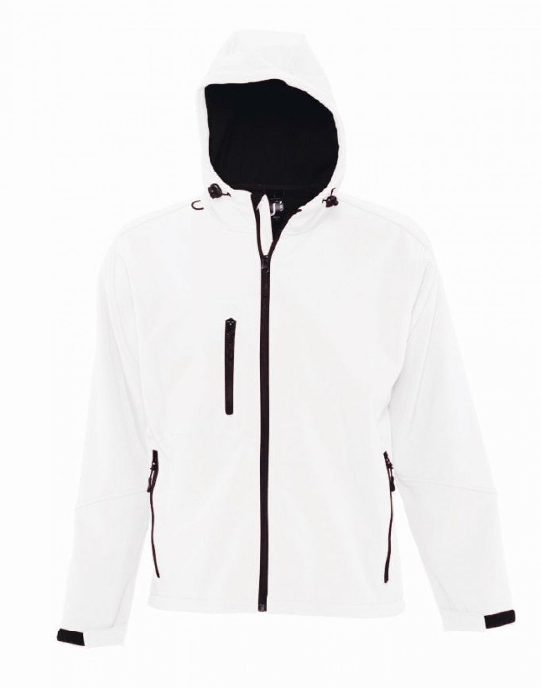 Replay Hooded Soft Shell Jacket | WHITE