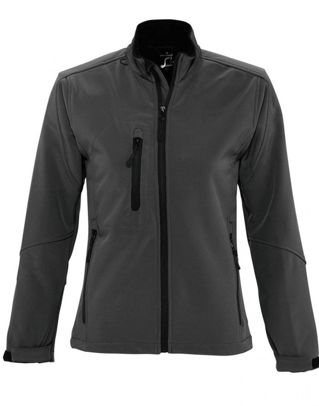 Ladies Roxy Soft Shell Jacket | CHARCOAL