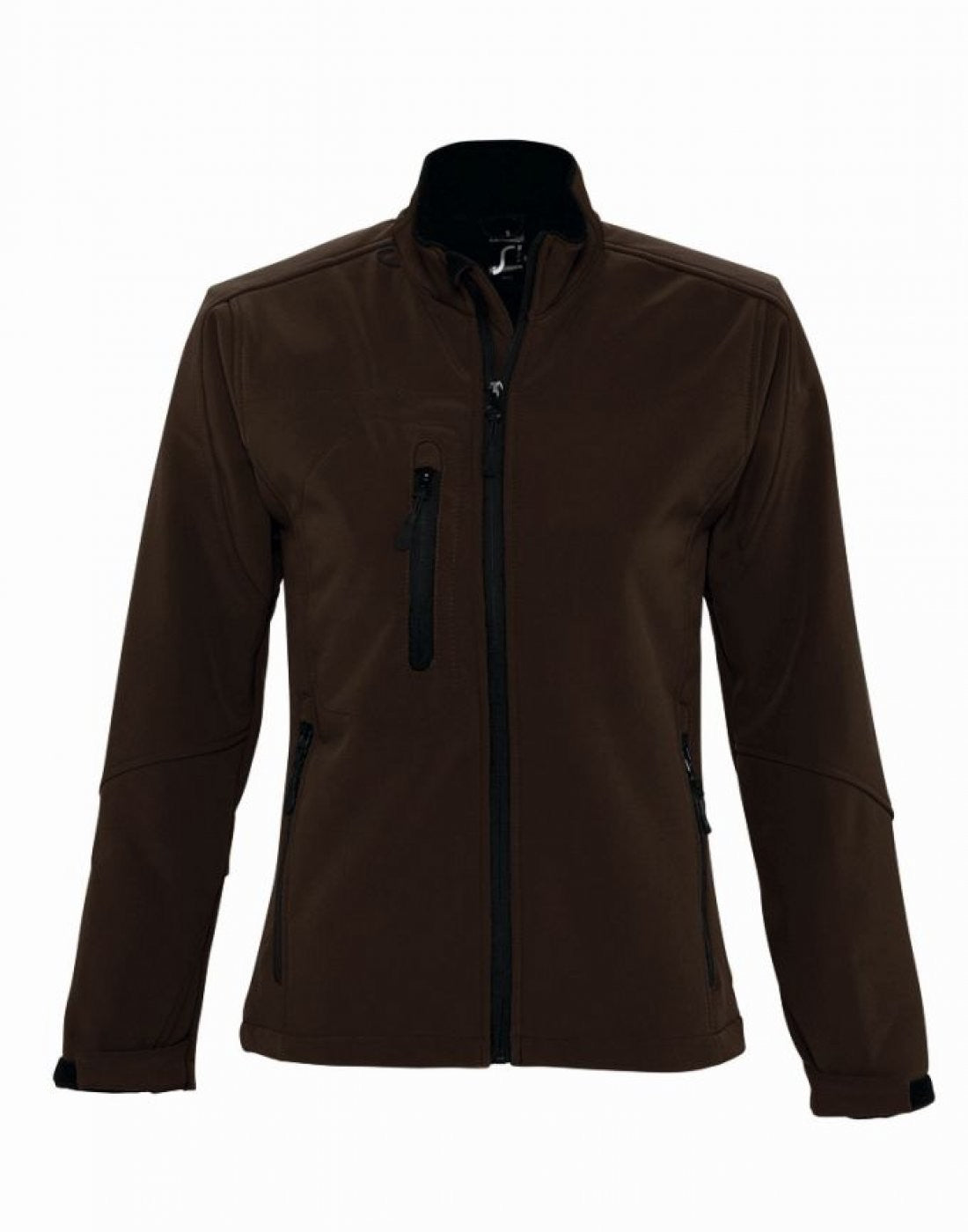 Ladies Roxy Soft Shell Jacket | DARK CHOCOLATE