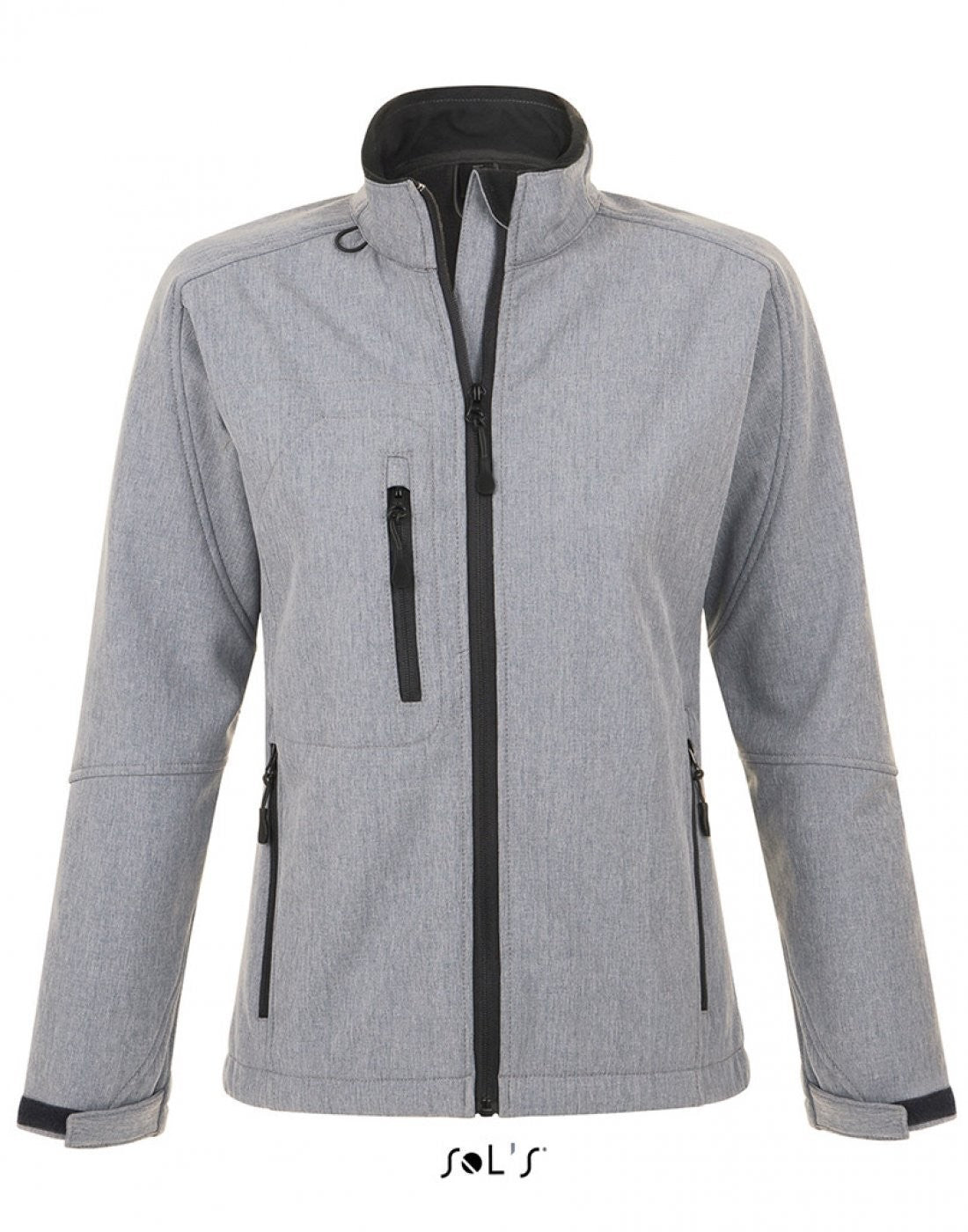 Ladies Roxy Soft Shell Jacket | GREY MARL