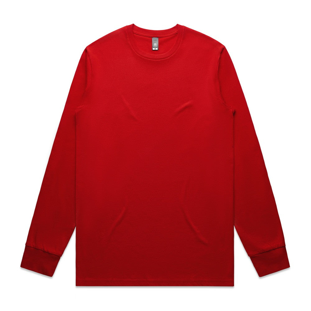 Staple LS Tee | FIRE RED