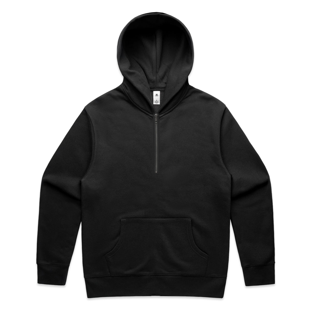 Relax Half Zip Hood | BLACK