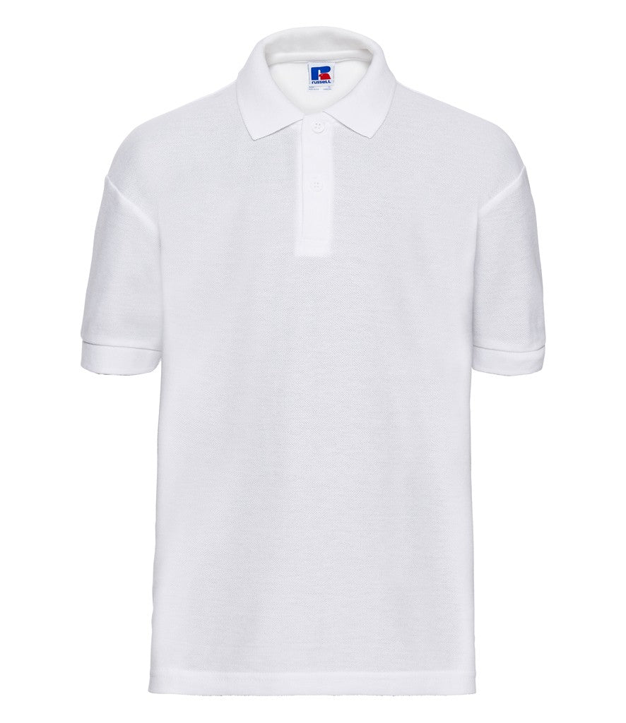 Children's Classic Polycotton Polo | WHITE