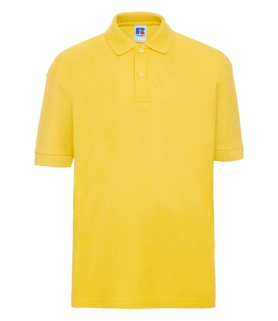 Children's Classic Polycotton Polo | YELLOW