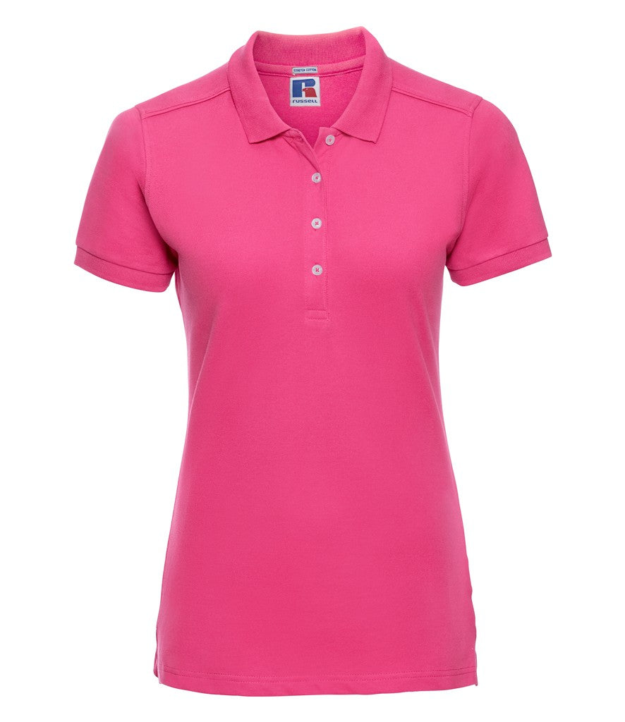 Women's Stretch Polo | FUCHSIA
