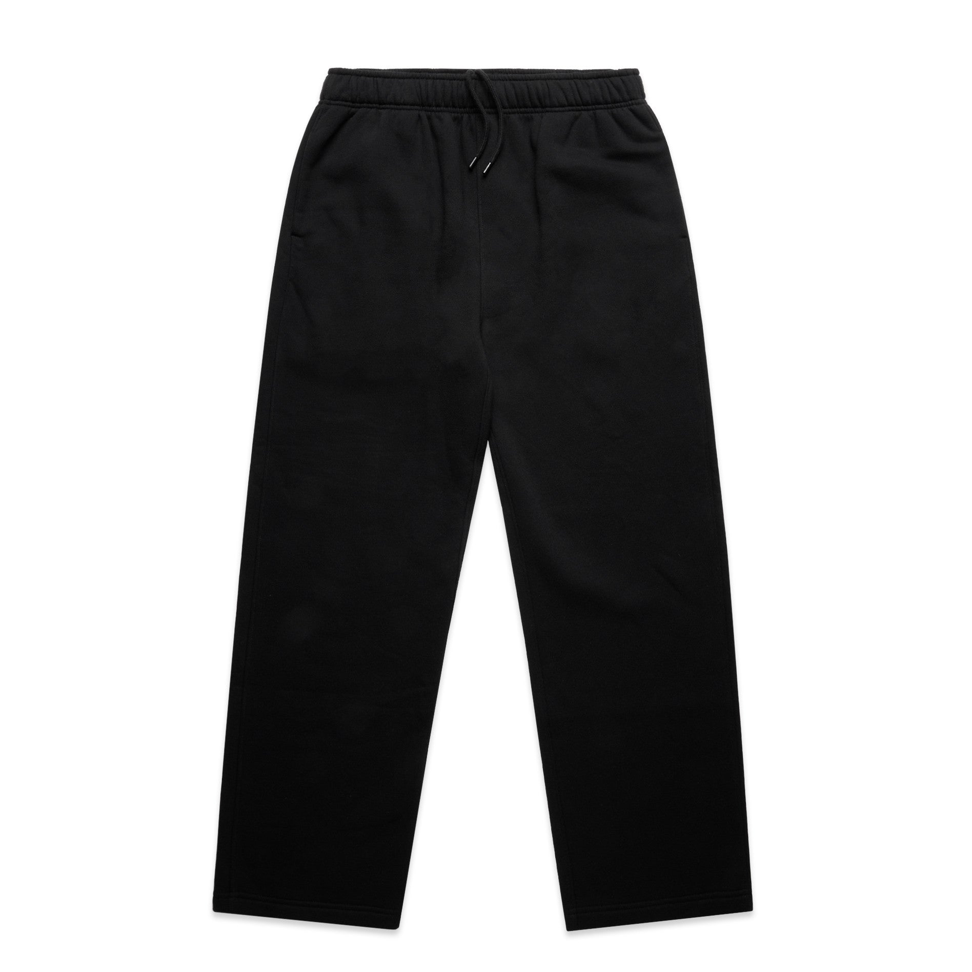 Relax Cuffless Joggers | BLACK