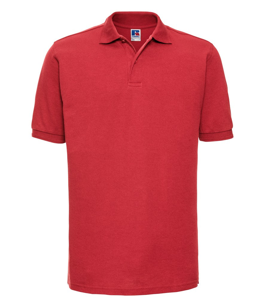 Hard Wearing Polycotton Polo | BRIGHT RED