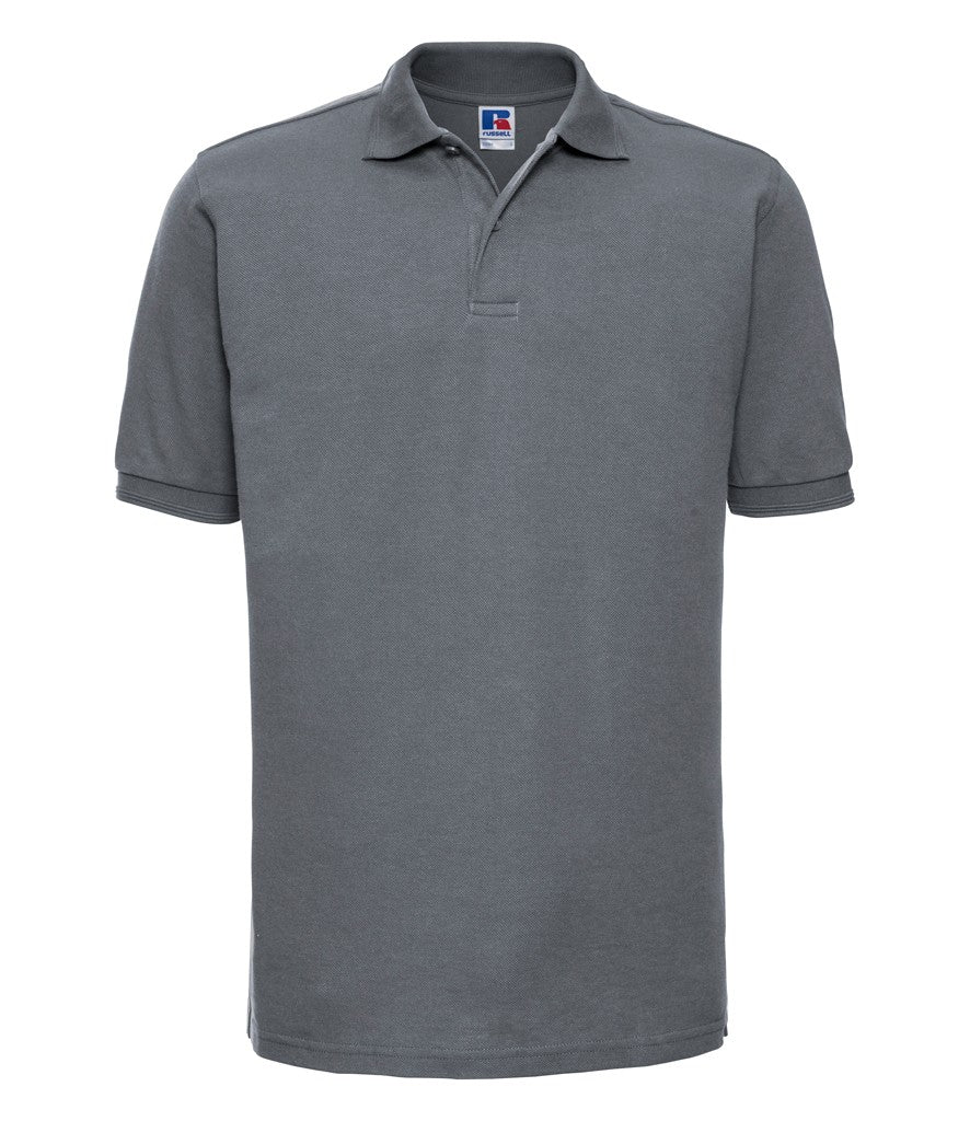 Hard Wearing Polycotton Polo | CONVOY GREY