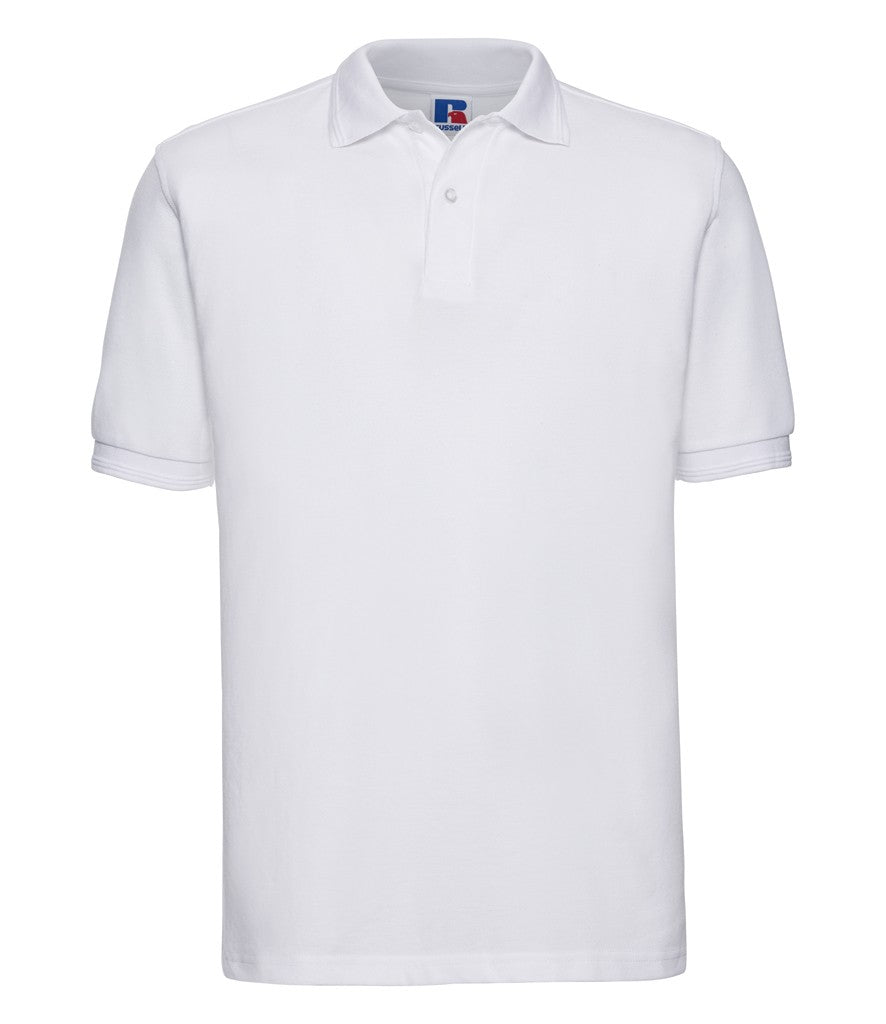 Hard Wearing Polycotton Polo | WHITE