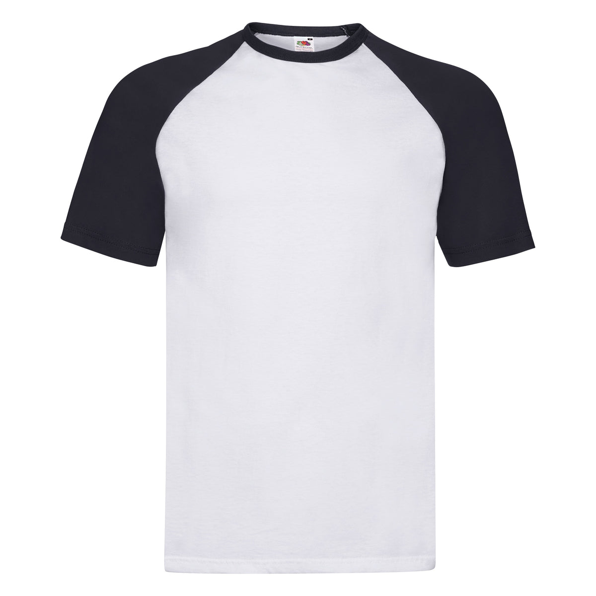 Short Sleeve Baseball Shirt | WHITE/DARK NAVY